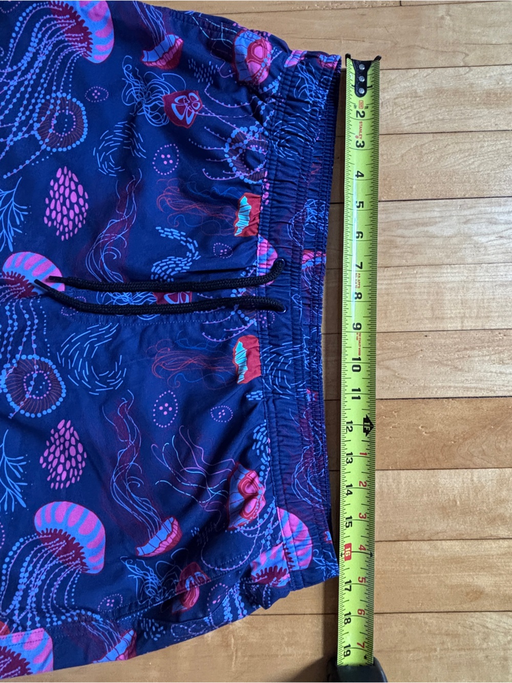 Jellyfish Men’s XL Bathing Suit | MeUndies Blue Purple Swim Trunks Beach Shorts - Picture 10 of 15